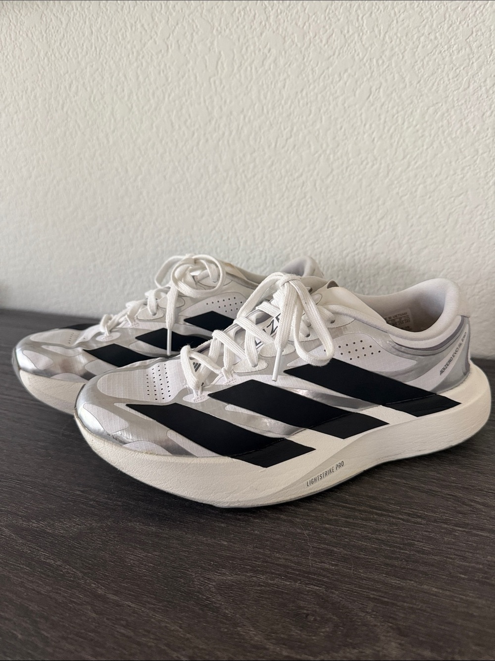 adidas Women's Adizero EVO SL EXO Running Shoes - Size 8